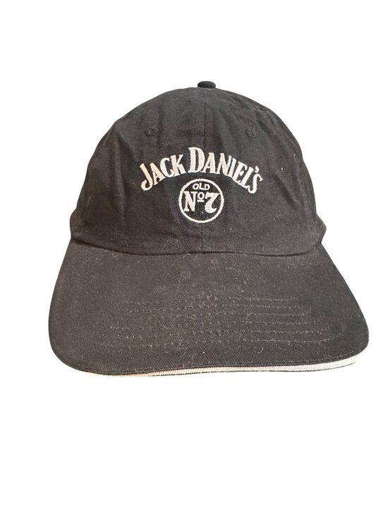 Jack Daniel'S Other - Jack Daniels Old No. 7 Black Adjustable Cotton Cap One Size Fits Most